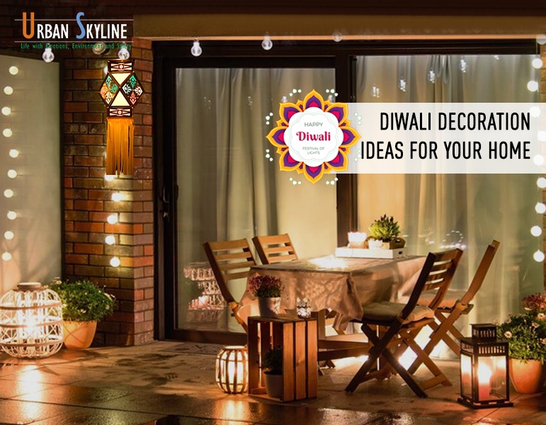 Diwali decoration deals ideas for balcony