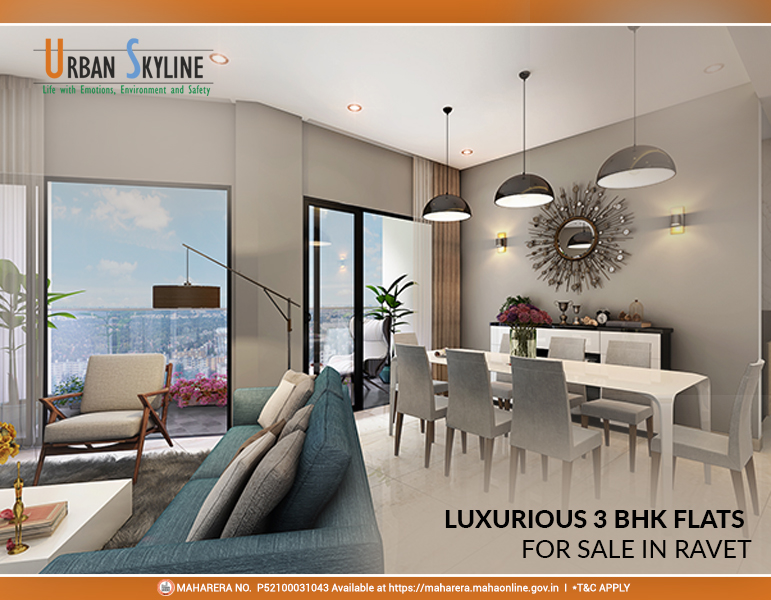 Luxurious 3 BHK flats for sale in Ravet