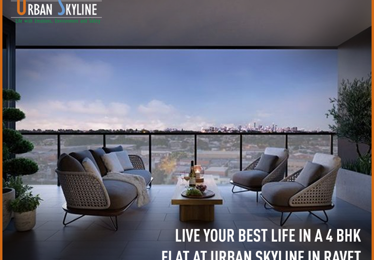 Live your best life in a 4 bhk flat at urban skyline in ravet