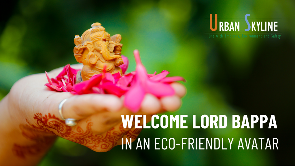 Welcome Lord Bappa in an eco-friendly avatar