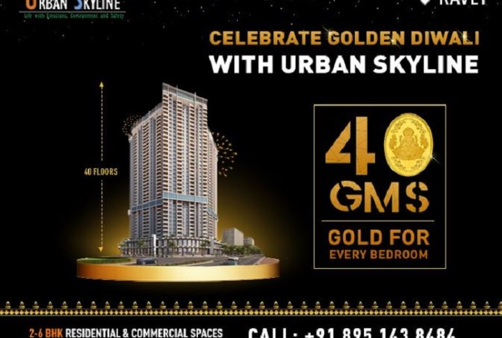 Celebrate Golden Diwali With Urban Skyline