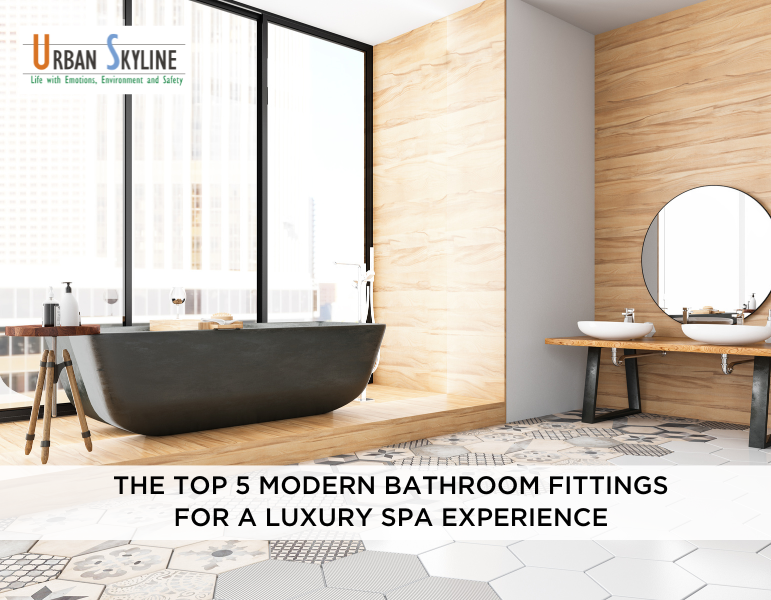 The top 5 modern bathroom fittings for a luxury spa experience