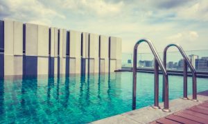 Amenities Infinity Pool at Urban Skyline Phase 2