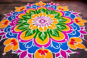 Rangoli Designs to Celebrate Festival at Urban Skyline Phase 2