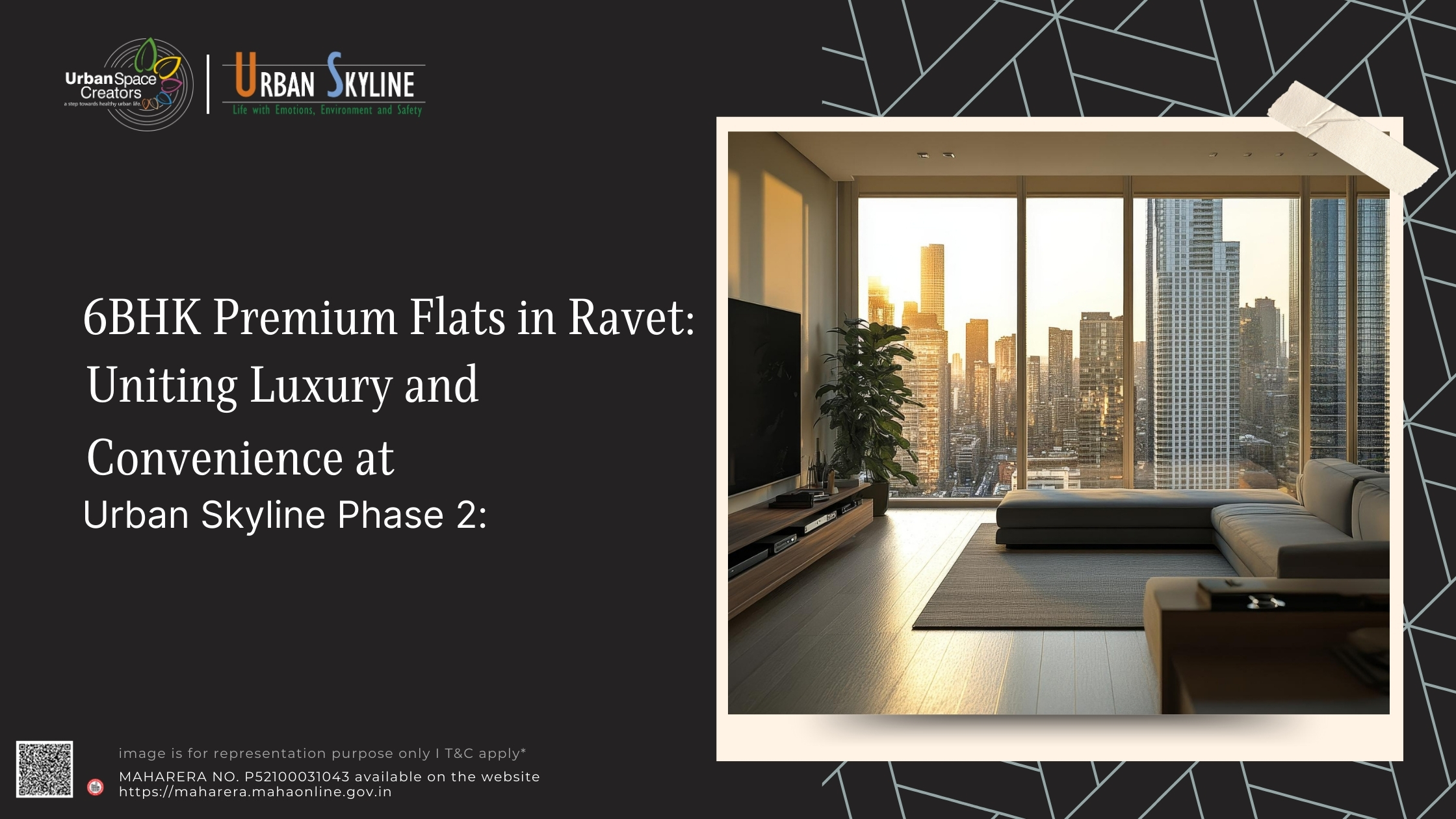 6 BHK Premium Flats in Ravet: Uniting Luxury and Convenience at Urban Skyline Phase 2