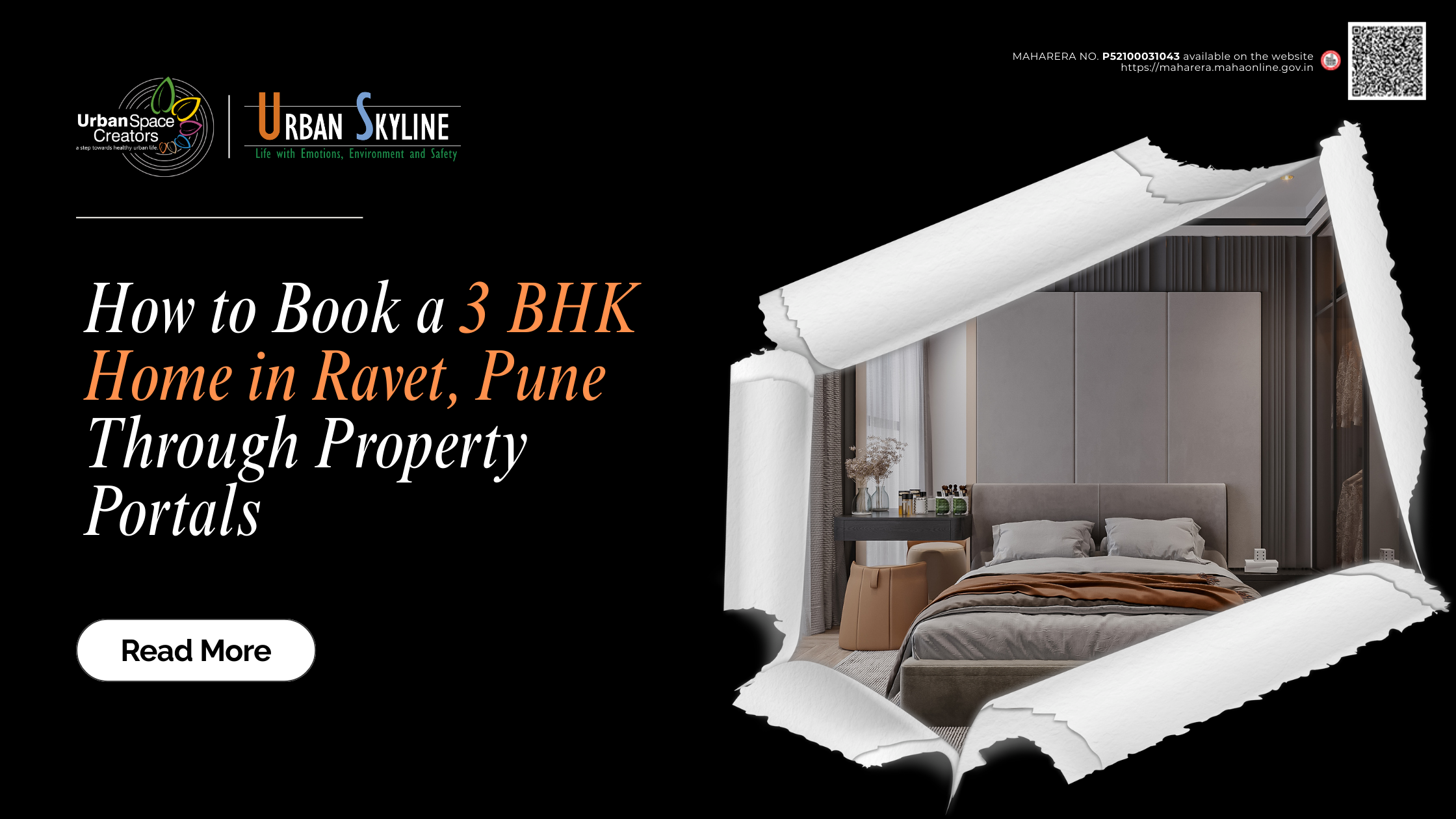 How to Book a 3 BHK Home in Ravet, Pune Through Property Portals